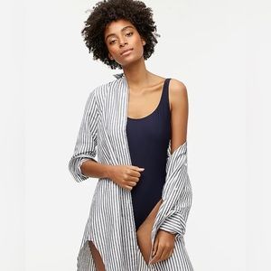 J.Crew Linen-Cotten beach shirt